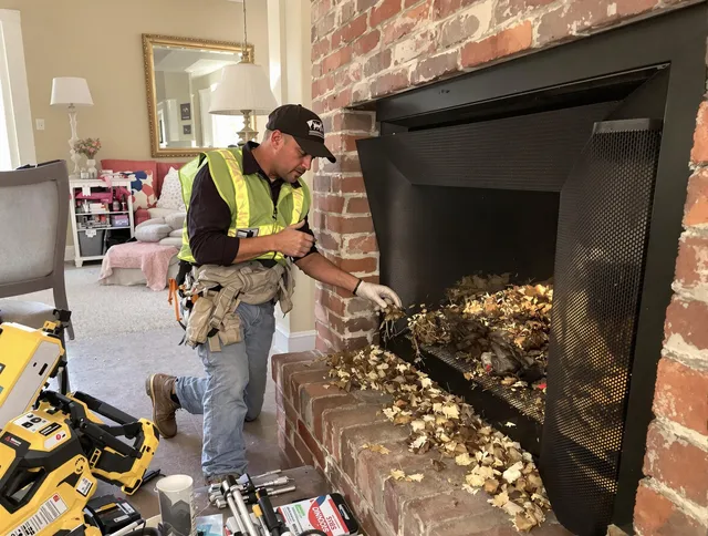 Safe screening installation by Port St. Lucie Chimney Sweep in Port St. Lucie, FL