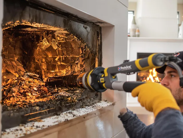 Professional chimney cleaning by Port St. Lucie Chimney Sweep in Port St. Lucie, FL