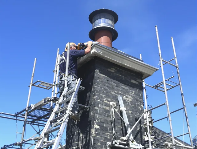 Sturdy chimney crown finished by Port St. Lucie Chimney Sweep in Port St. Lucie, FL