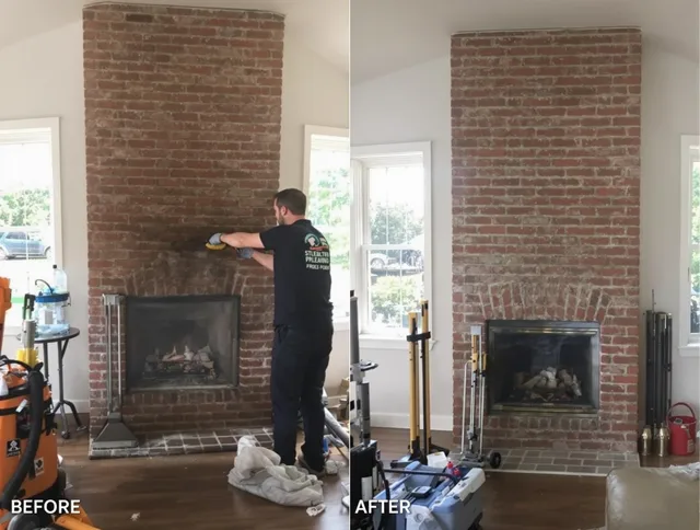 Finished chimney sweeping service by Port St. Lucie Chimney Sweep in Port St. Lucie, FL