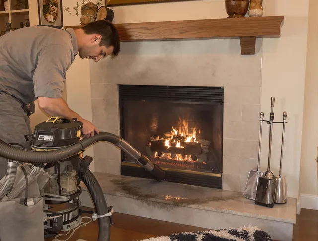 Routine fireplace upkeep by Port St. Lucie Chimney Sweep in Port St. Lucie, FL