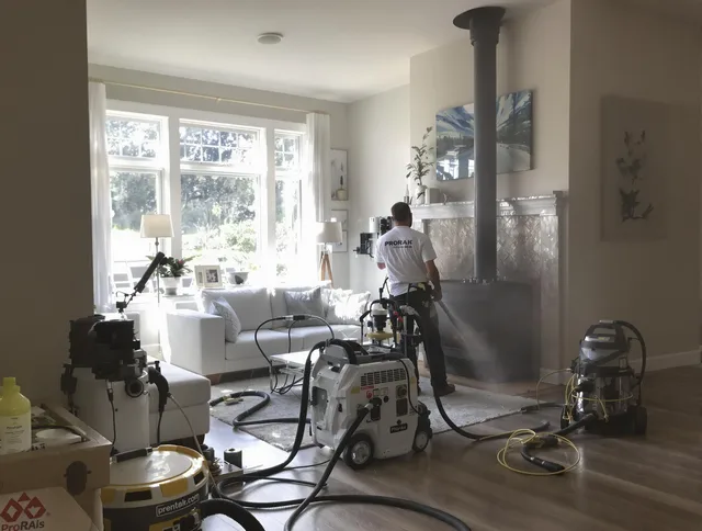 Soot removal service by Port St. Lucie Chimney Sweep for a fireplace in Port St. Lucie, FL